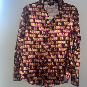 Milano Di Rouge shirt. Size Small. GUC